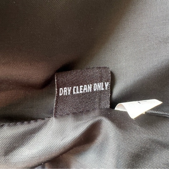 Dimiri Cropped Short Sleeve Portrait Collar Rosette Wool Blend Coat Size XL - Picture 7 of 12